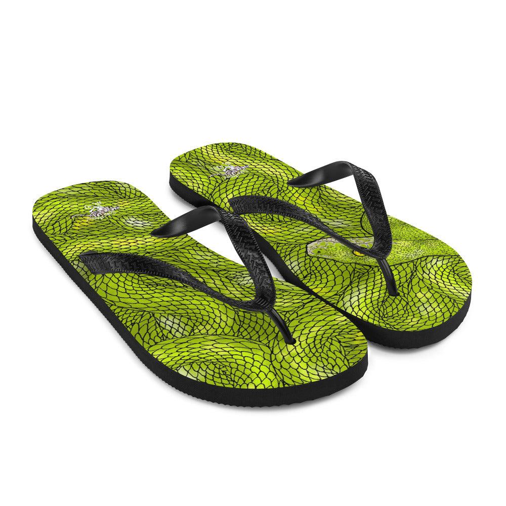 Serpents Lair Flip-Flops - Rocky Mountain Dragons LLC