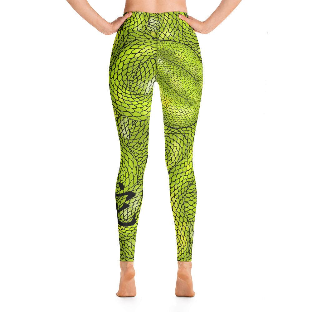 Serpent's Lair Yoga Leggings - Rocky Mountain Dragons LLC