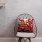 Red Imperial Dragon Basic Pillow - Rocky Mountain Dragons LLC