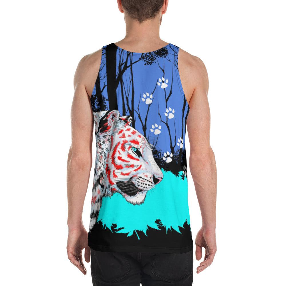 Elegant Tiger Men's Tank Top - Rocky Mountain Dragons LLC