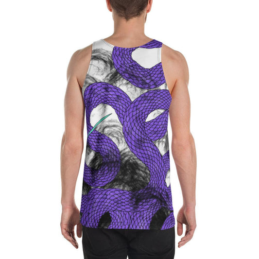 Purple Imperial Dragon Men's Tank Top - Rocky Mountain Dragons LLC