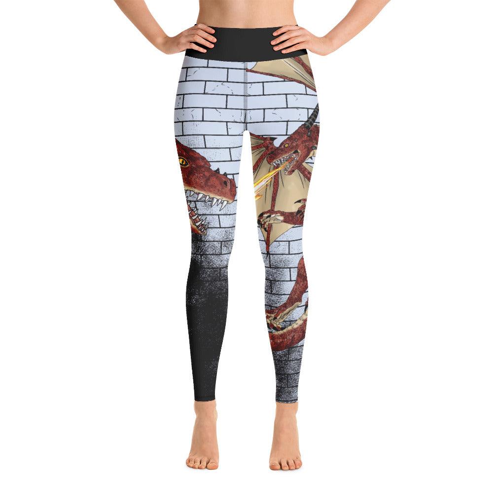 Dragon Siege Yoga Leggings - Rocky Mountain Dragons LLC