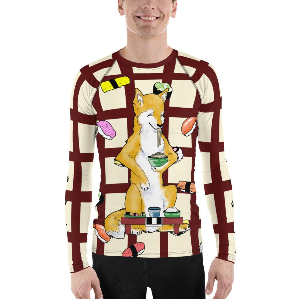 Sushi Dogs Men's Rash Guard - Rocky Mountain Dragons LLC