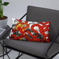 Red Imperial Dragon Basic Pillow - Rocky Mountain Dragons LLC