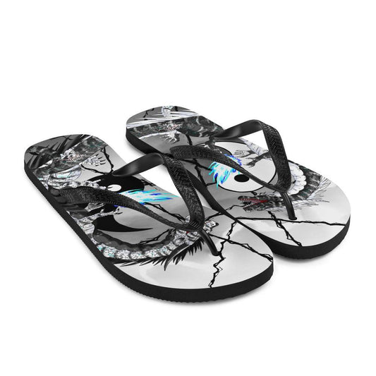 Yin Yang Dragons Flip-Flops - Rocky Mountain Dragons LLC