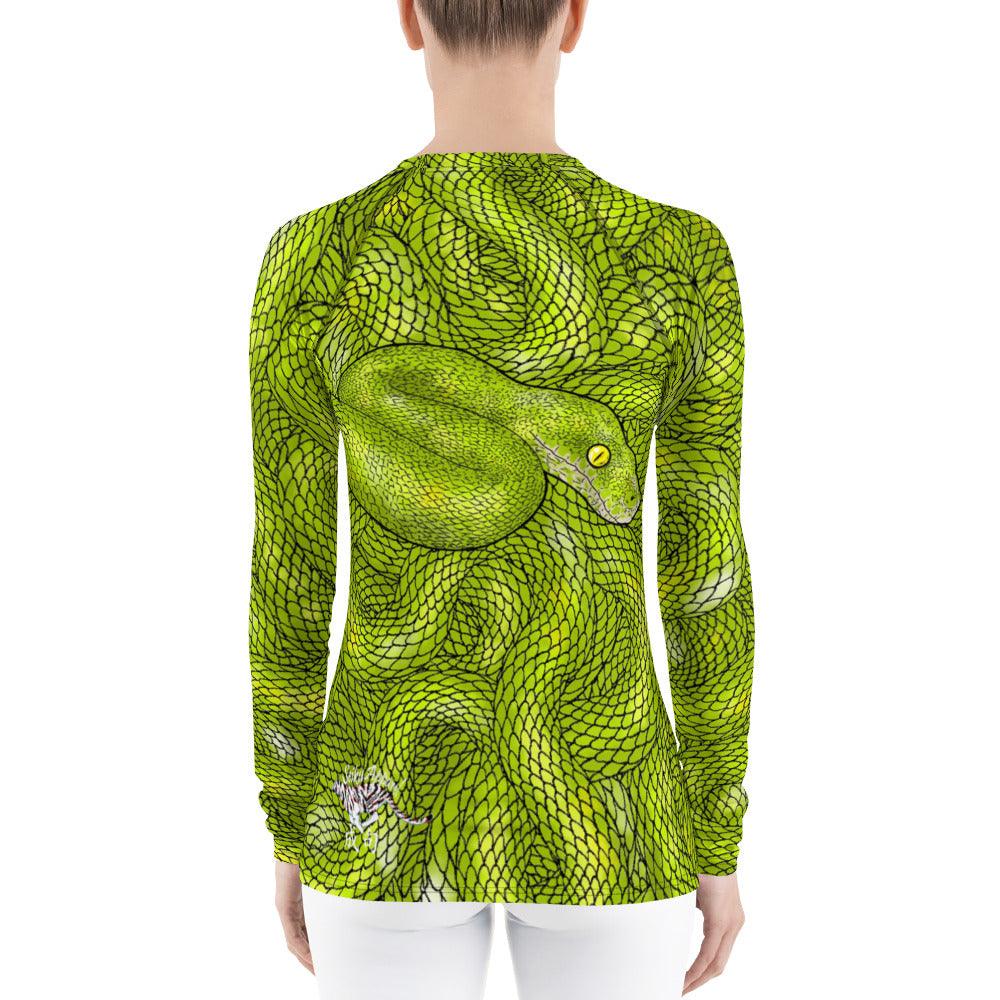Snake's Lair Women's Long Sleeve Rash Guard Shirt - Rocky Mountain Dragons LLC