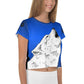 Howling Wolf Crop Tee - Rocky Mountain Dragons LLC
